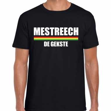 Carnaval mestreech gekste zwart heren t-shirt kopen