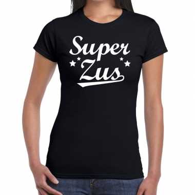 Super zus cadeau zwart dames t-shirt kopen