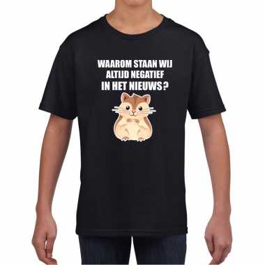 Waarom negatief nieuws hamsteren zwart kinde t-shirt kopen