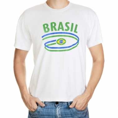 Wit heren Brazilie t-shirt kopen
