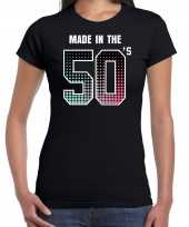 Fiftys made the s geboren jaren zwart dames t-shirt