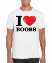 I love boobs wit heren t-shirt