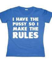 I make the rules dames t-shirt