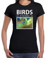 Kolibries dieren foto birds of the world zwart dames t shirt 10264422