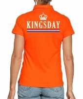 Koningsdag polo kingsday oranje dames t-shirt 10142576