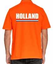 Oranje polo holland heren t-shirt