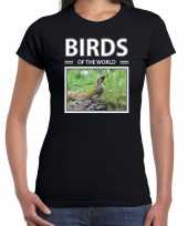 Spechten dieren foto birds of the world zwart dames t shirt