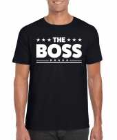 The boss heren zwart t-shirt