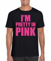 Toppers i am pretty pink zwart heren t-shirt