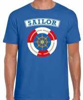 Zeeman sailor verkleed blauw heren t-shirt